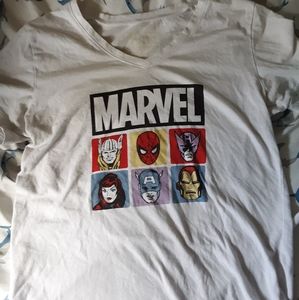 Marvel Graphic V Neck